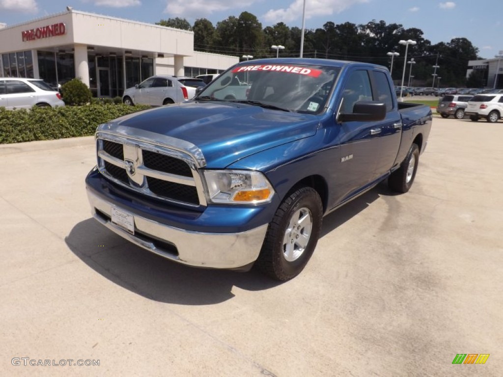 Deep Water Blue Pearl Dodge Ram 1500