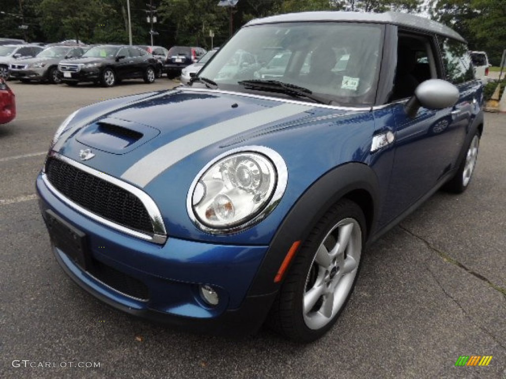 2008 Cooper S Clubman - Laser Blue Metallic / Blue/Carbon Black photo #1