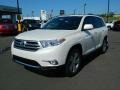 2012 Blizzard White Pearl Toyota Highlander Limited  photo #6