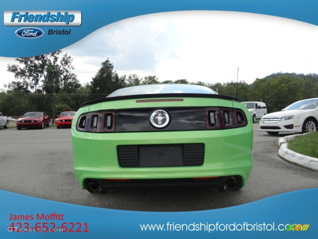 2013 Mustang Boss 302 - Gotta Have It Green / Charcoal Black/Recaro Sport Seats photo #10