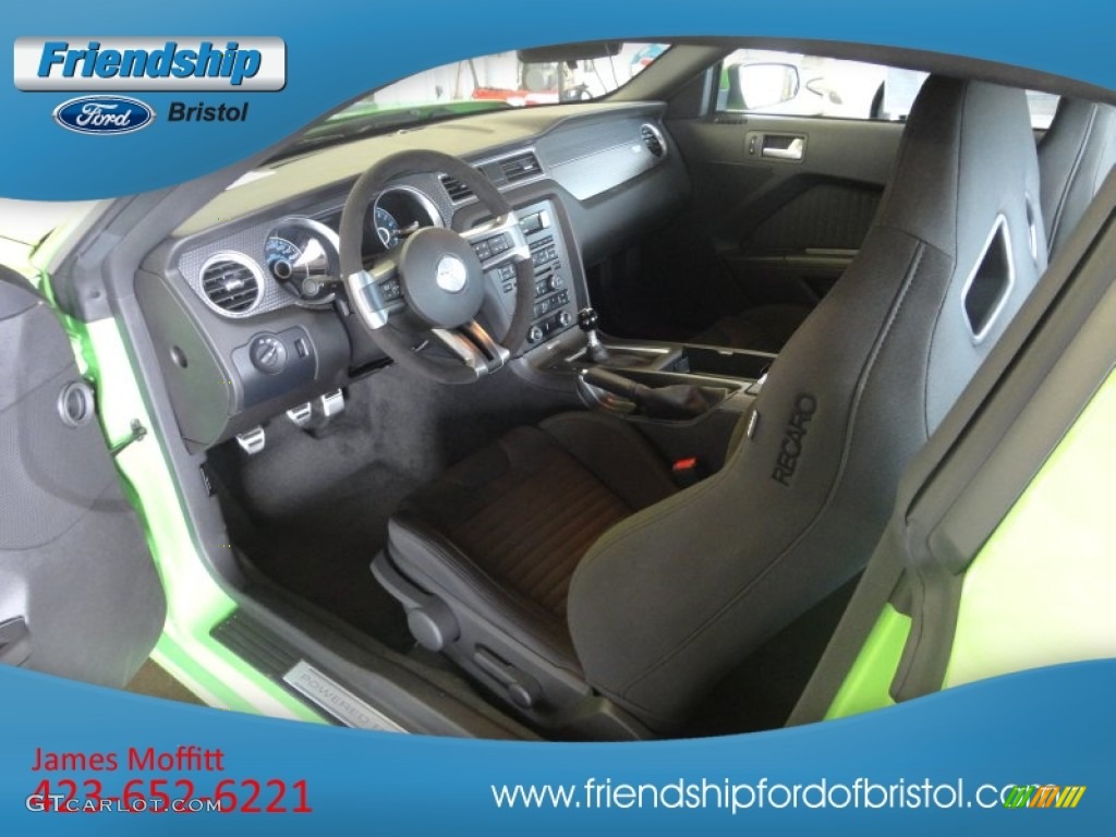 2013 Mustang Boss 302 - Gotta Have It Green / Charcoal Black/Recaro Sport Seats photo #17