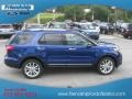 2013 Deep Impact Blue Metallic Ford Explorer XLT 4WD  photo #5