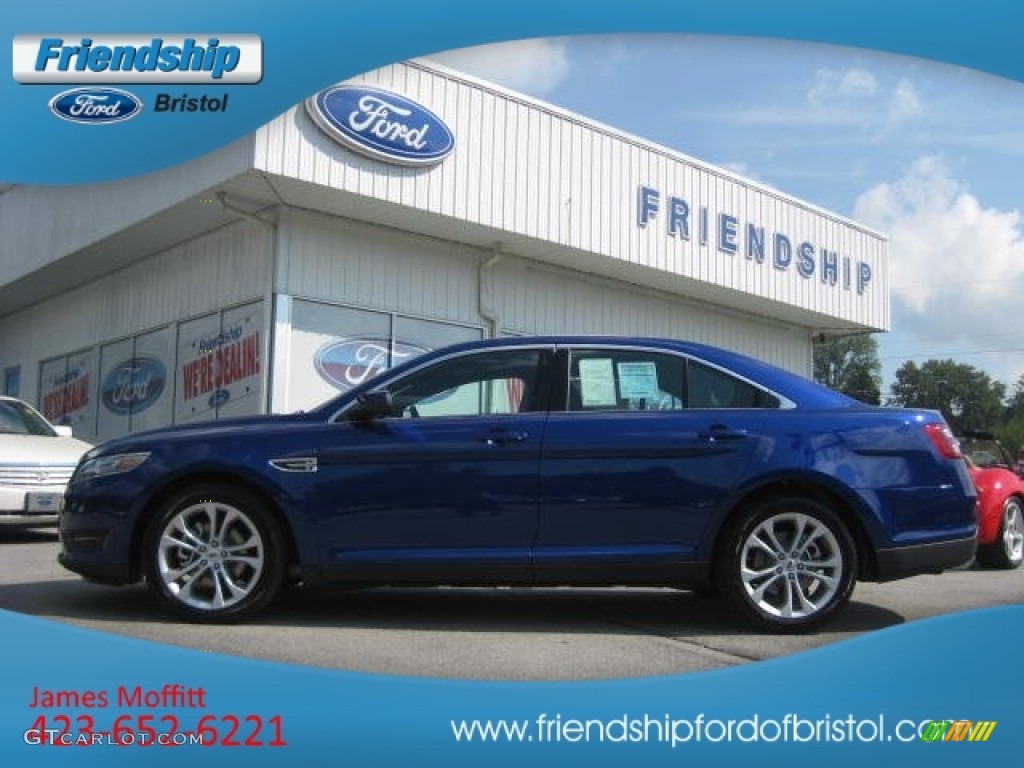 2013 Deep Impact Blue Metallic Ford Taurus Sel 69622216 Photo 13