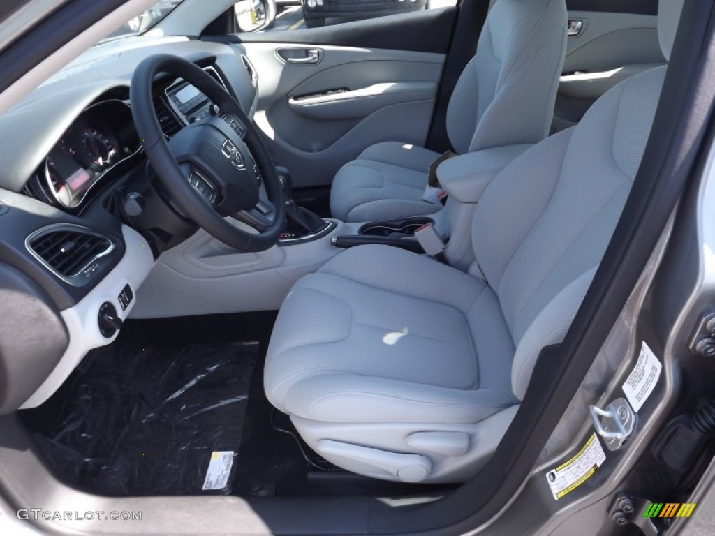 Black/Light Diesel Gray Interior 2013 Dodge Dart SXT Photo #69640279