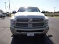 2012 Bright White Dodge Ram 2500 HD Laramie Longhorn Crew Cab 4x4  photo #2