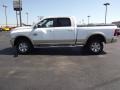 2012 Bright White Dodge Ram 2500 HD Laramie Longhorn Crew Cab 4x4  photo #8