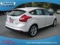 2013 White Platinum Ford Focus Titanium Hatchback  photo #6