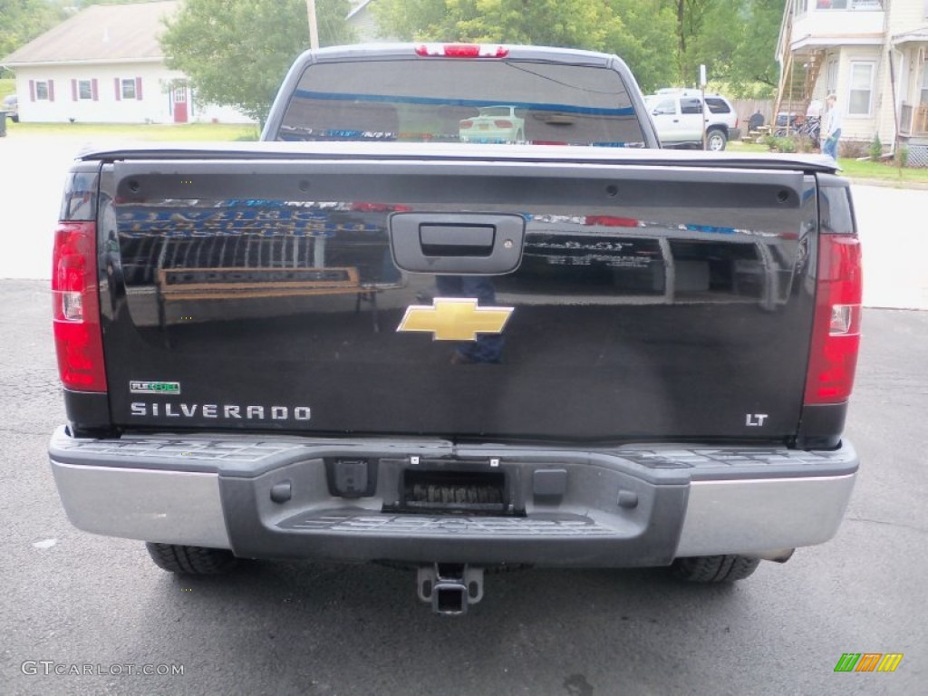 2011 Silverado 1500 LT Extended Cab 4x4 - Black / Ebony photo #6