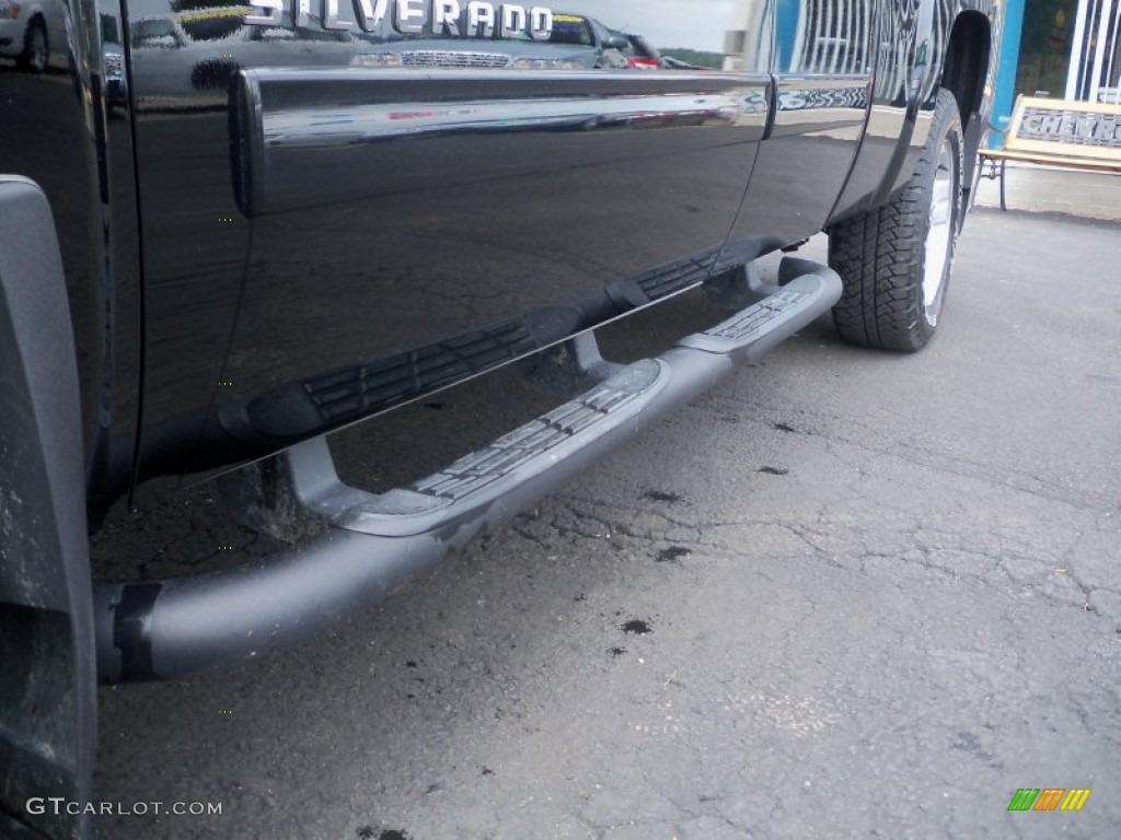 2011 Silverado 1500 LT Extended Cab 4x4 - Black / Ebony photo #12