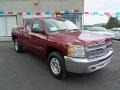 Deep Ruby Metallic - Silverado 1500 LT Extended Cab 4x4 Photo No. 8