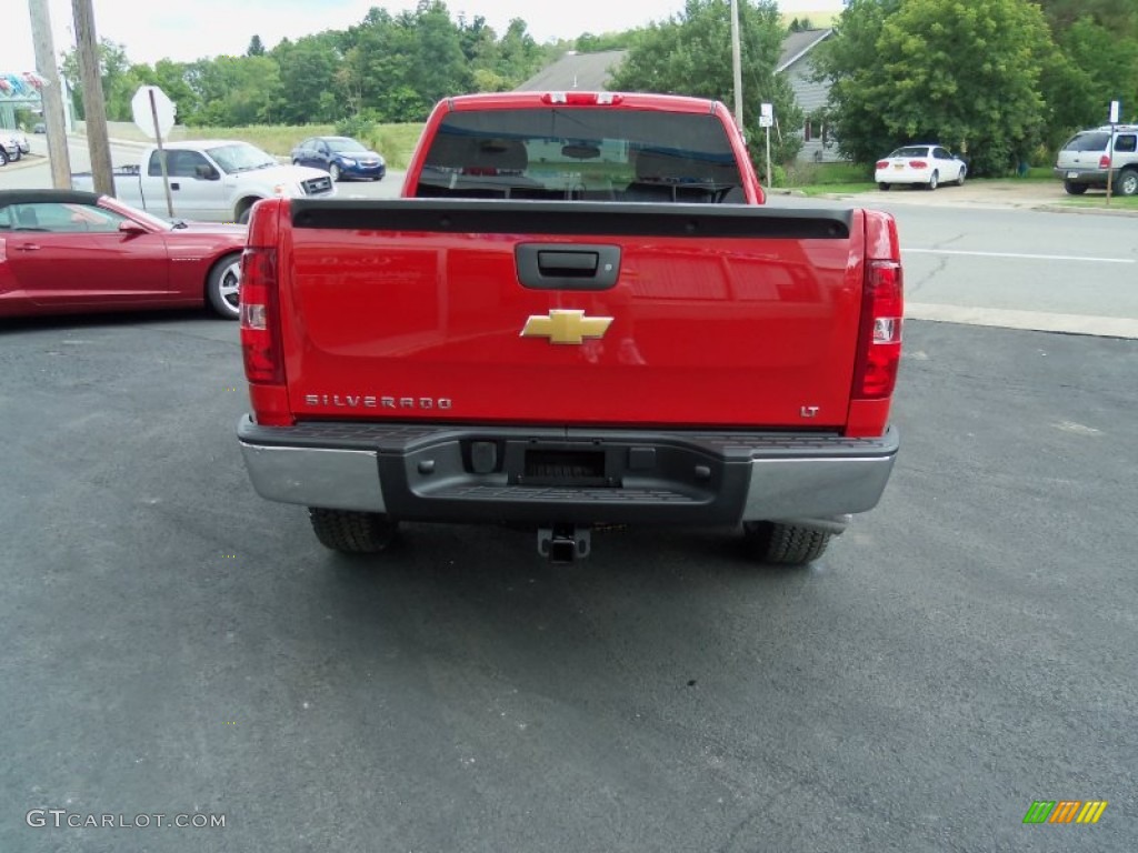2013 Silverado 1500 LT Extended Cab 4x4 - Victory Red / Ebony photo #4