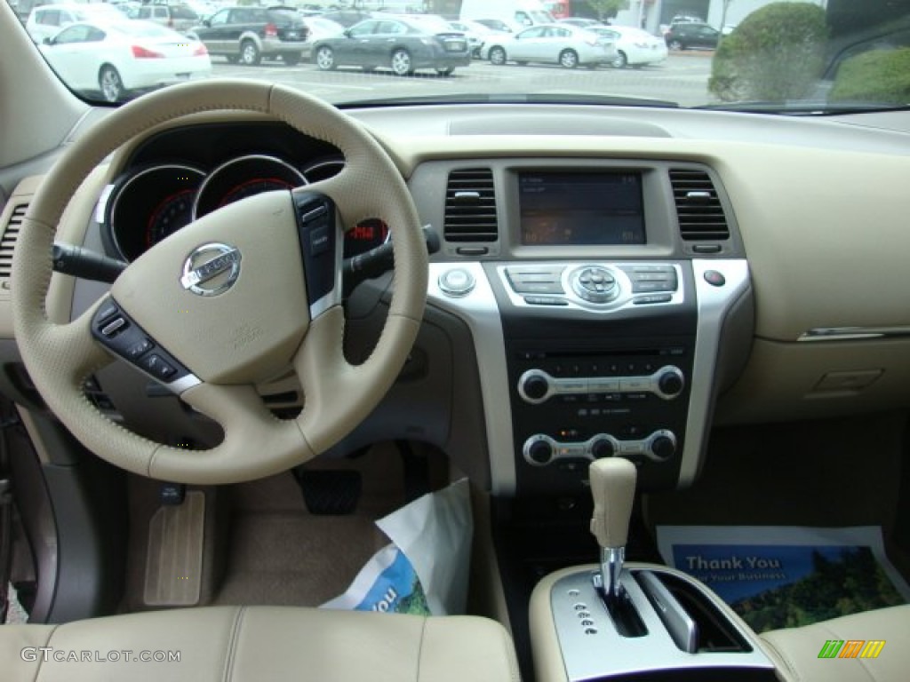 2010 Murano SL AWD - Tinted Bronze Metallic / Beige photo #14