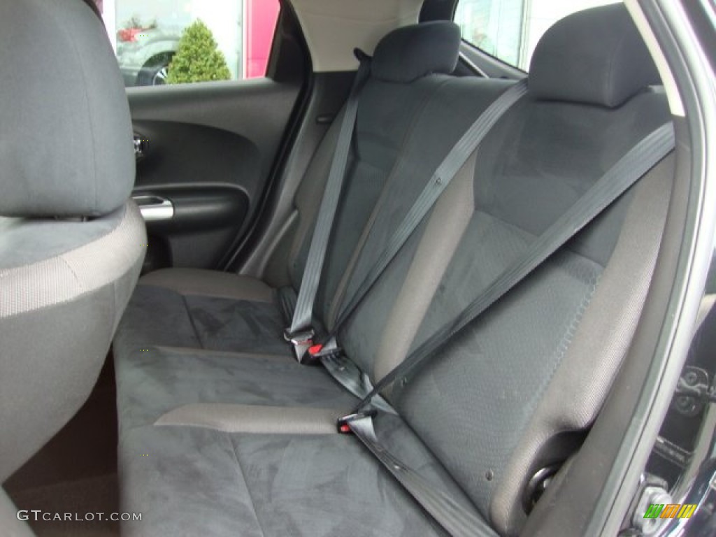 Black/Silver Trim Interior 2011 Nissan Juke SV Photo #69643531