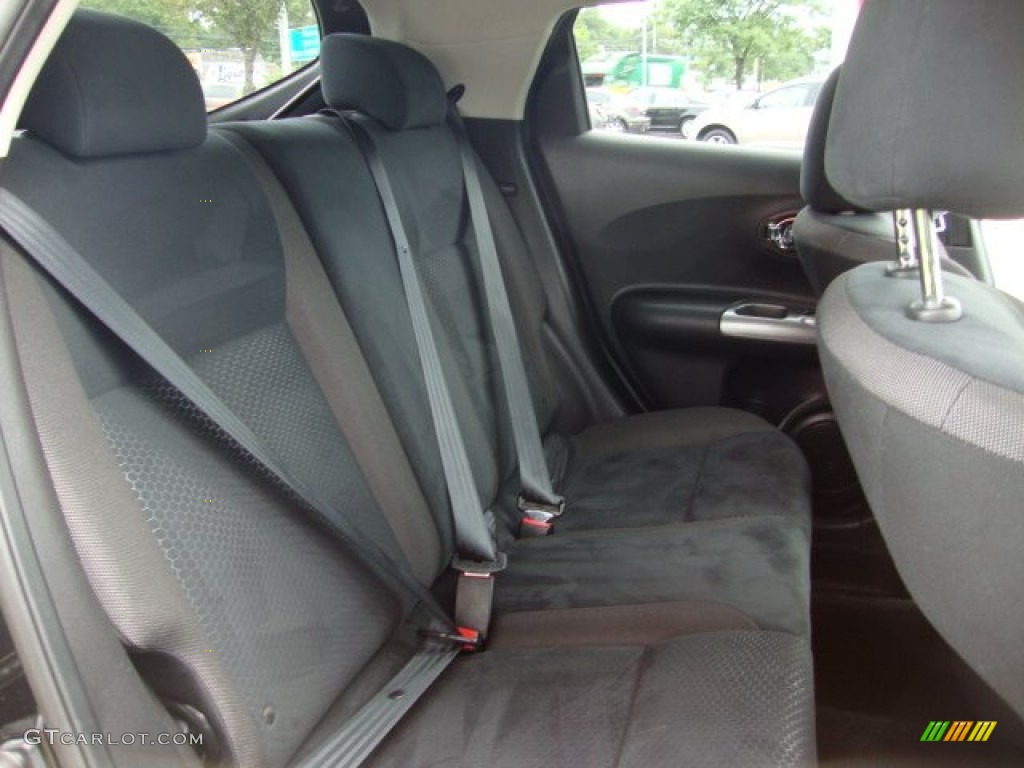 Black/Silver Trim Interior 2011 Nissan Juke SV Photo #69643567