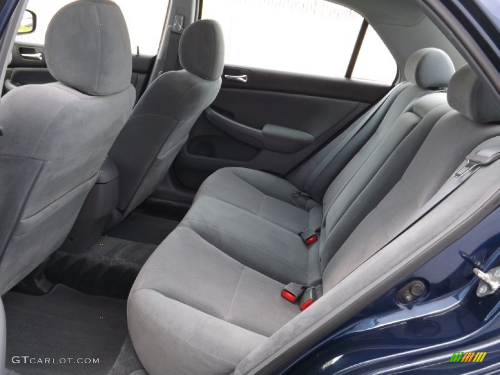 2003 Accord LX Sedan - Eternal Blue Pearl / Gray photo #6