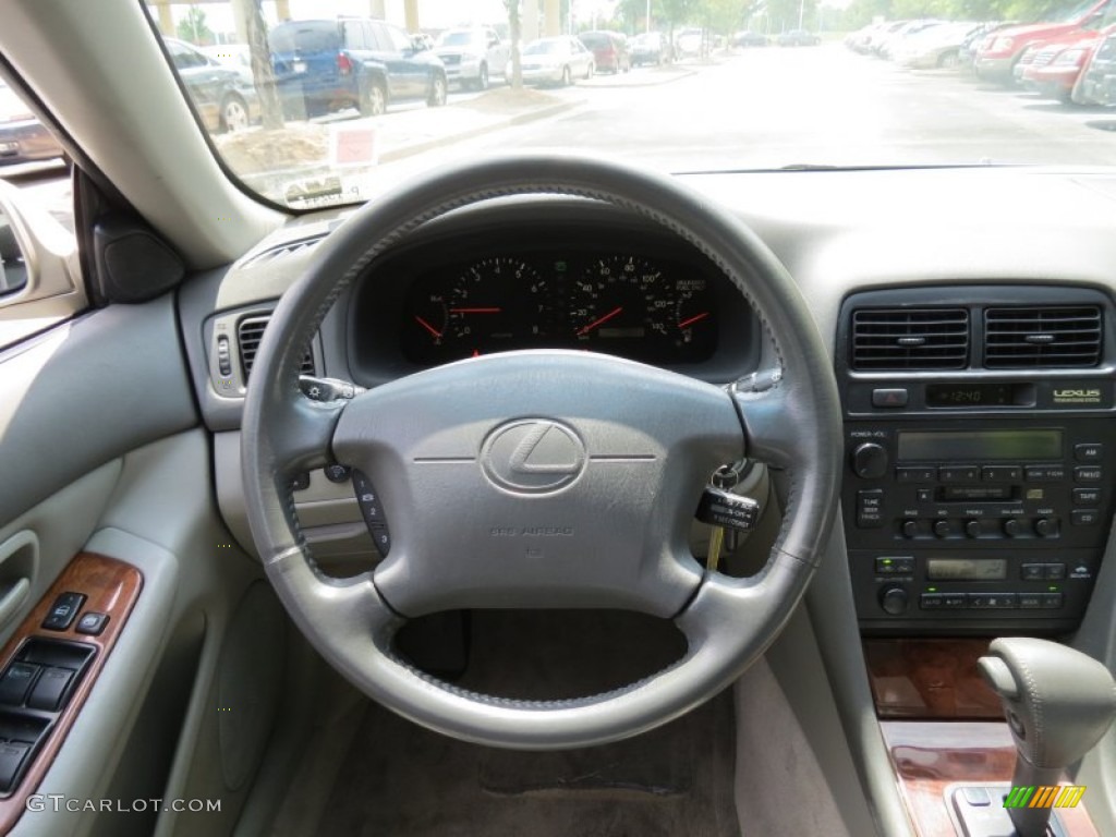 1997 ES 300 - Antique Sage Pearl / Gray photo #12
