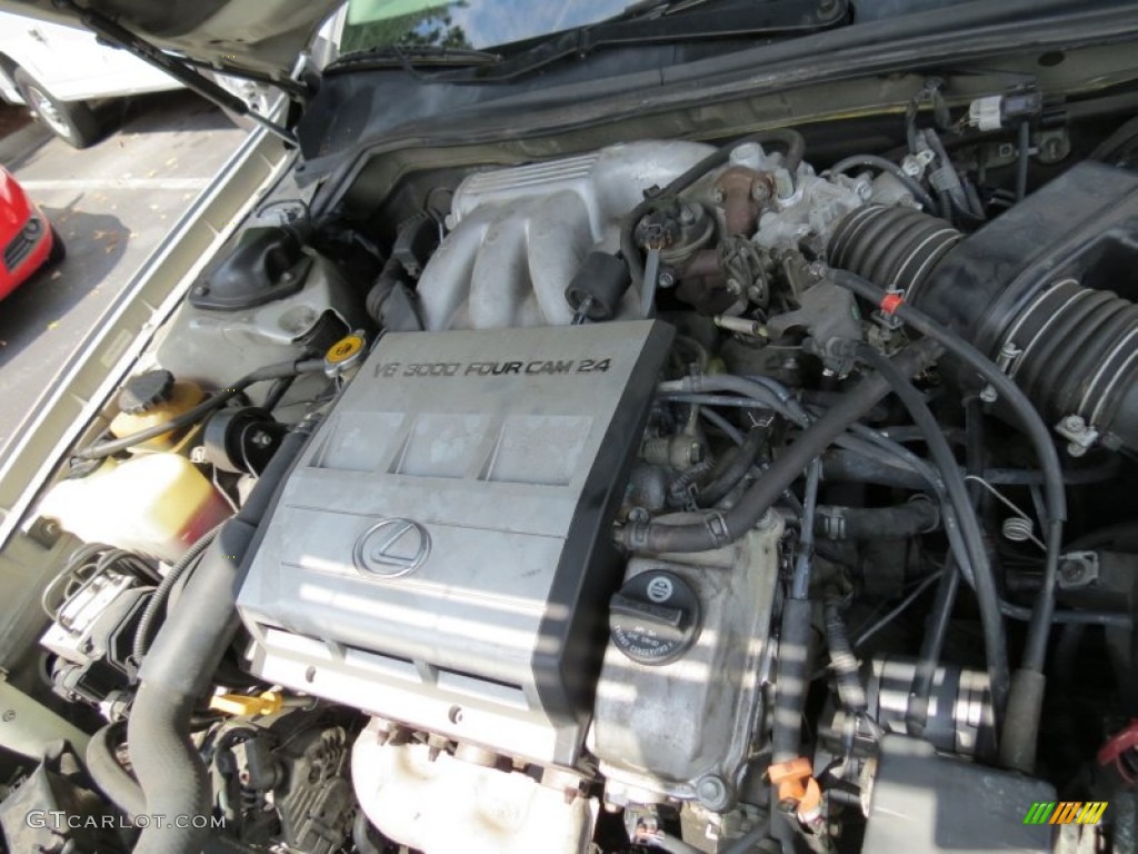 1997 ES 300 - Antique Sage Pearl / Gray photo #13