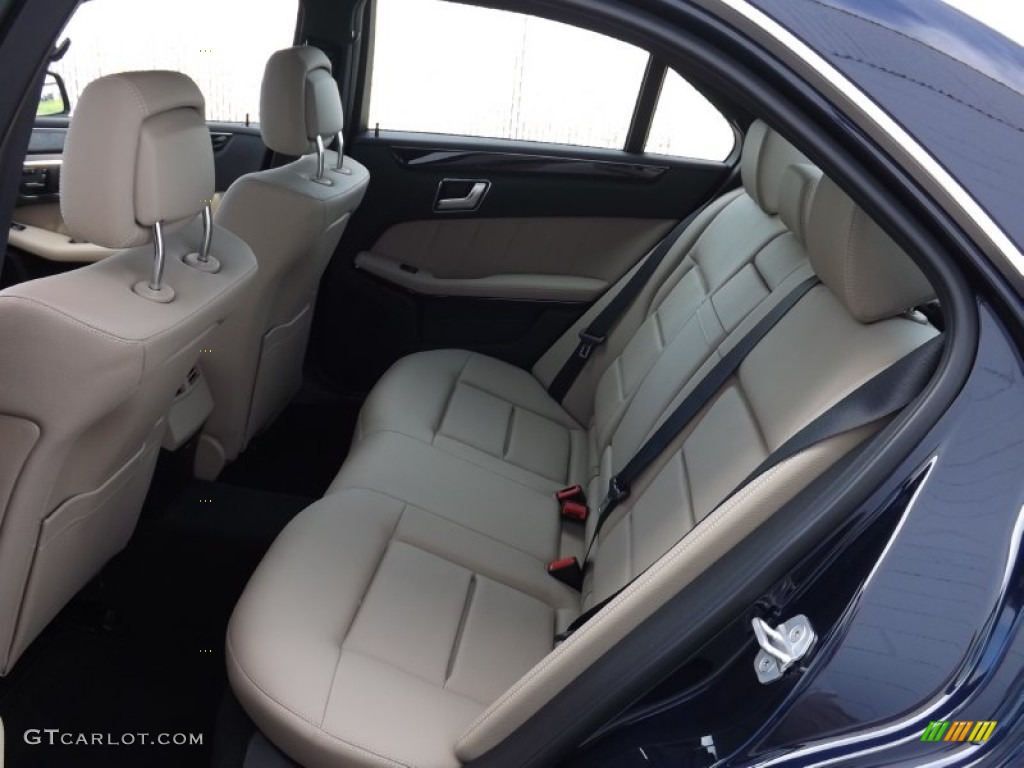 2013 Mercedes-Benz E 350 4Matic Sedan Rear Seat Photo #69644110