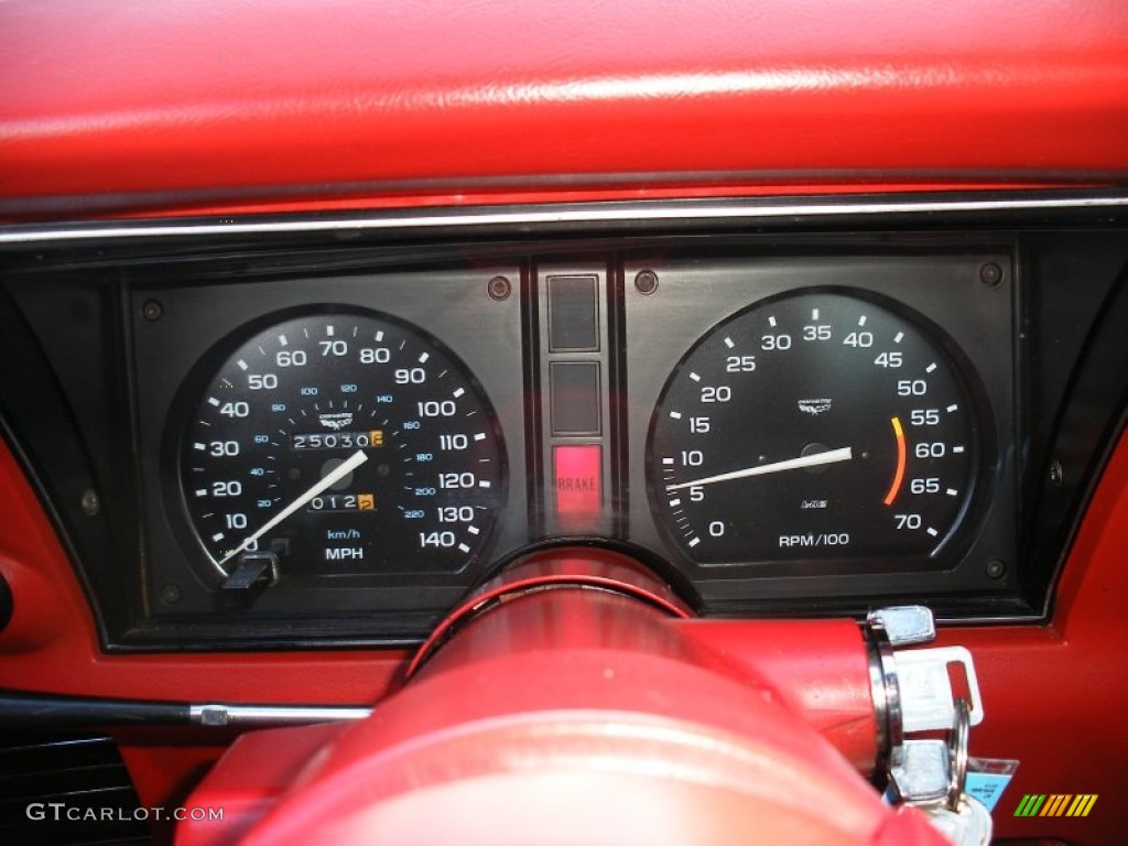 1979 Chevrolet Corvette Coupe Gauges Photo #69644254