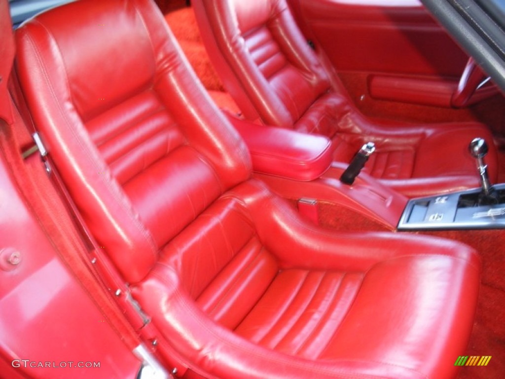 Red Interior 1979 Chevrolet Corvette Coupe Photo 69644428