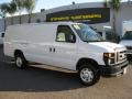 Oxford White 2008 Ford E Series Van E250 Super Duty Cargo