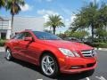 2012 Mars Red Mercedes-Benz E 350 Coupe  photo #4
