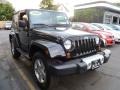 2009 Black Jeep Wrangler Sahara 4x4  photo #6