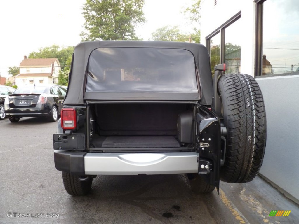 2009 Wrangler Sahara 4x4 - Black / Dark Slate Gray/Medium Slate Gray photo #7