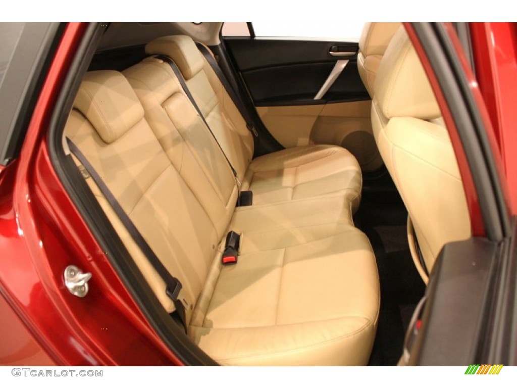 2010 Mazda MAZDA3 s Grand Touring 5 Door Rear Seat Photo #69645313