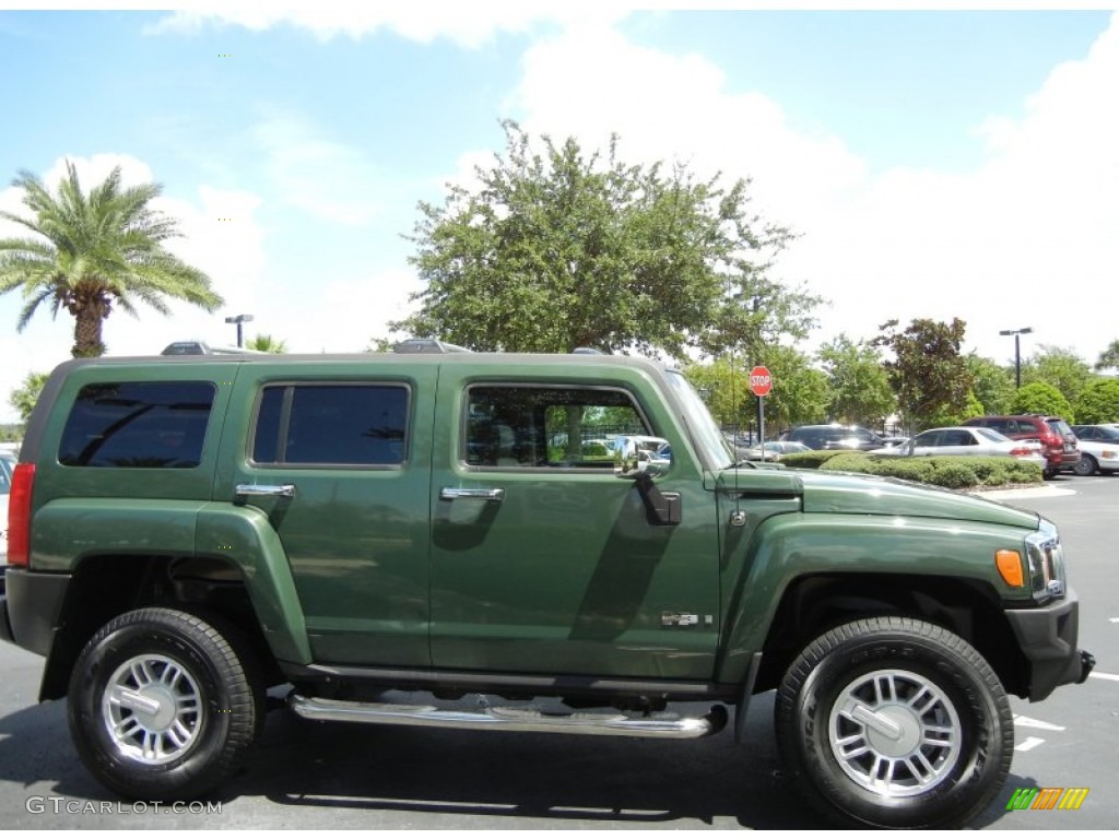 Shadow Green Metallic 2006 Hummer H3 Standard H3 Model Exterior Photo #69645397