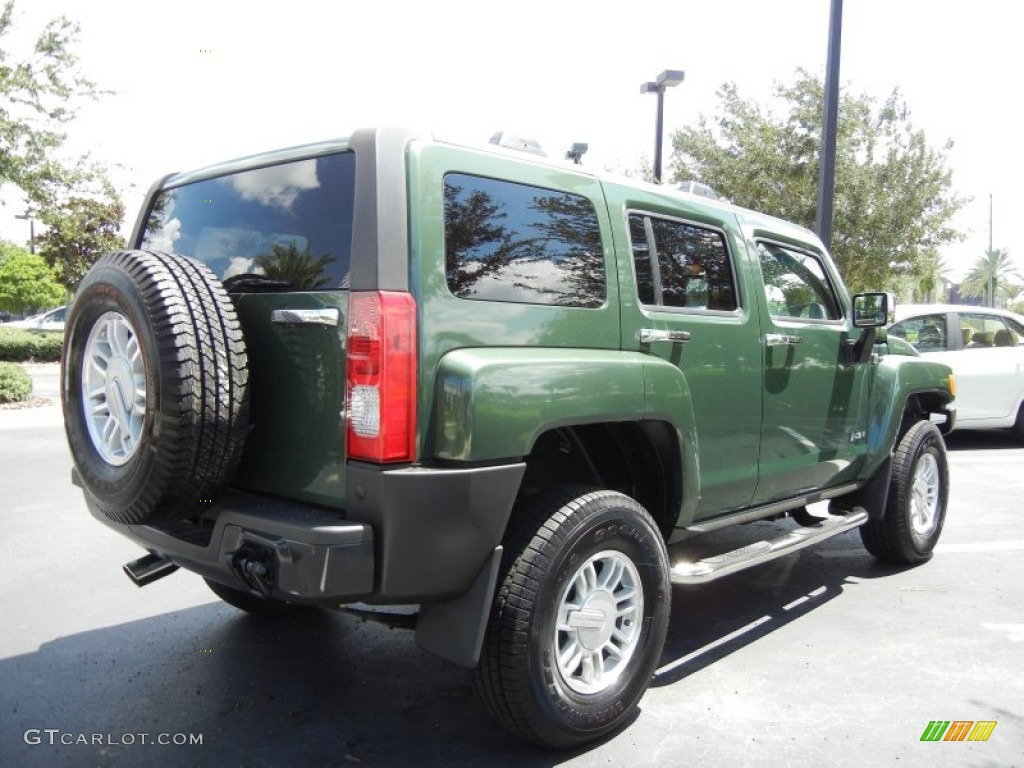 Shadow Green Metallic 2006 Hummer H3 Standard H3 Model Exterior Photo #69645407
