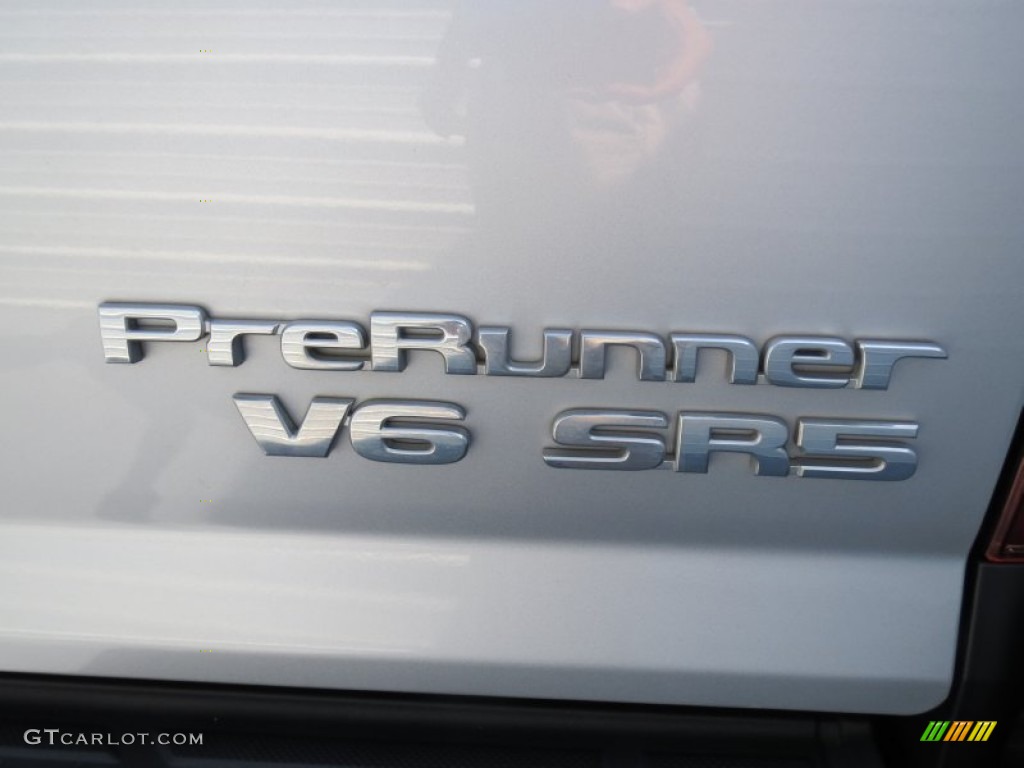 2008 Tacoma V6 PreRunner Double Cab - Silver Streak Mica / Graphite Gray photo #13