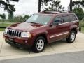 2007 Red Rock Crystal Pearl Jeep Grand Cherokee Limited  photo #10