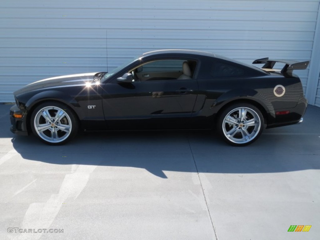 Black 2007 Ford Mustang GT Premium Coupe Exterior Photo #69647479