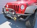 2011 Flame Red Jeep Wrangler Unlimited Rubicon 4x4  photo #9