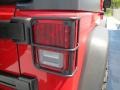 2011 Flame Red Jeep Wrangler Unlimited Rubicon 4x4  photo #14