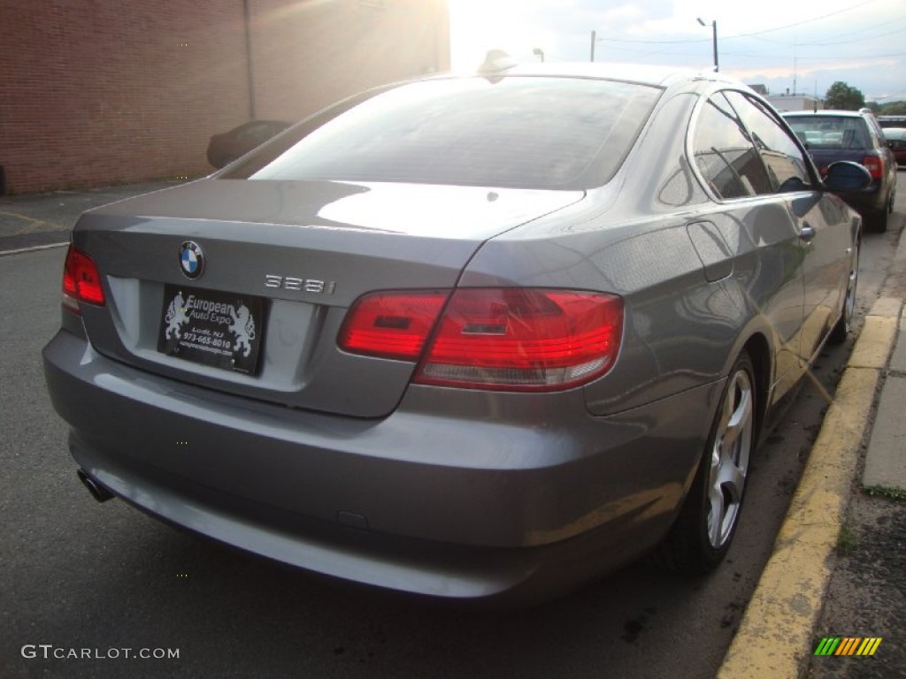 2008 3 Series 328i Coupe - Space Grey Metallic / Cream Beige photo #3