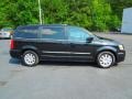 Brilliant Black Crystal Pearl 2013 Chrysler Town & Country Touring Exterior