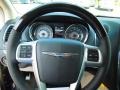 Black/Light Graystone Steering Wheel Photo for 2013 Chrysler Town & Country #69650707