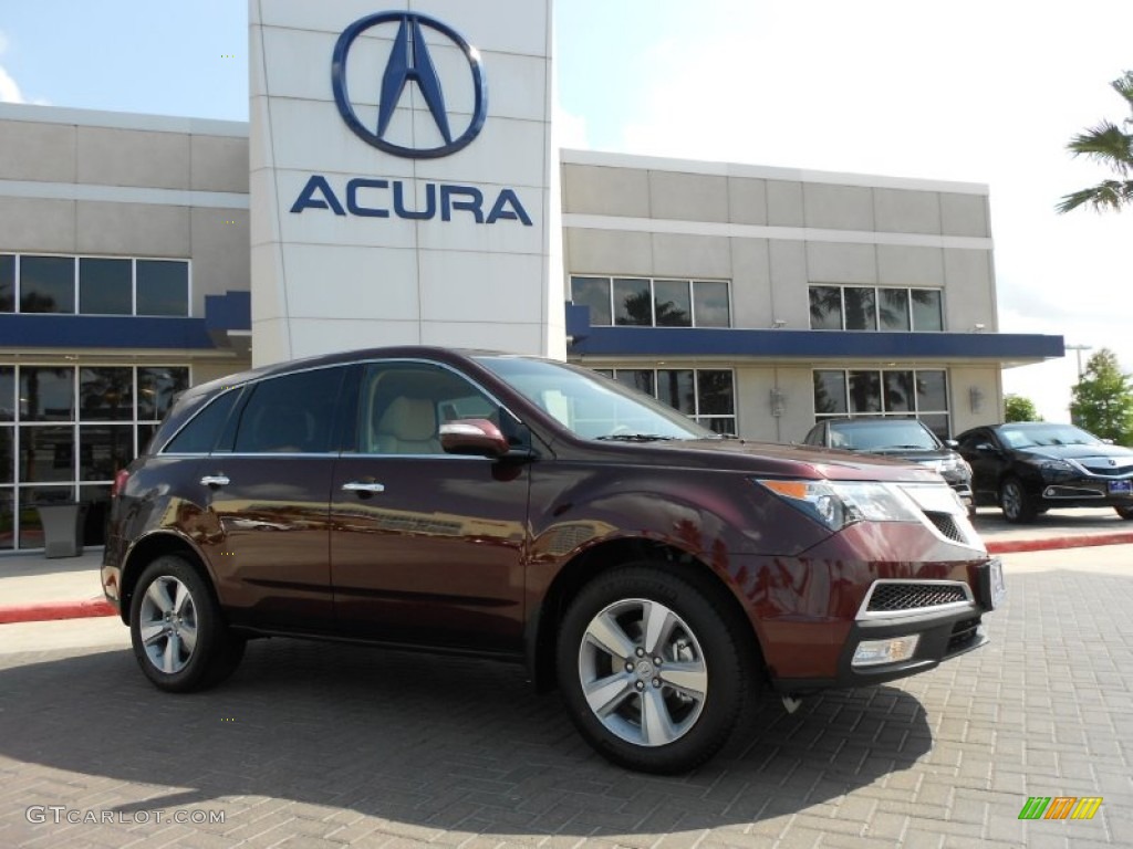 Dark Cherry Pearl II Acura MDX