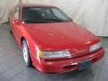 Vermillion Red 1990 Ford Thunderbird SC Super Coupe Exterior