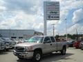 Silver Birch Metallic 2005 GMC Sierra 2500HD SLE Extended Cab 4x4