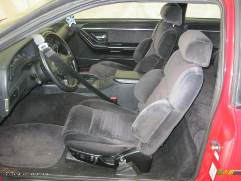 Titanium Gray Interior 1990 Ford Thunderbird SC Super Coupe Photo #69653314