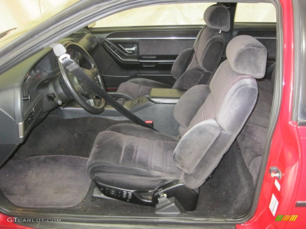 Titanium Gray Interior 1990 Ford Thunderbird SC Super Coupe Photo #69653332