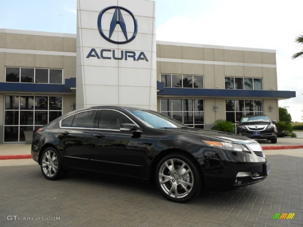 Crystal Black Pearl Acura TL