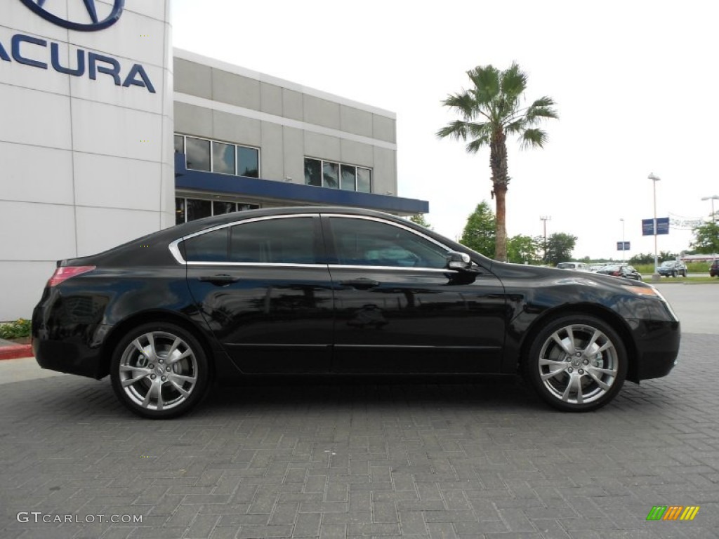 Crystal Black Pearl 2012 Acura TL 3.7 SH-AWD Advance Exterior Photo #69653908