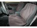 Graphite 2001 Chevrolet Cavalier Z24 Coupe Interior Color