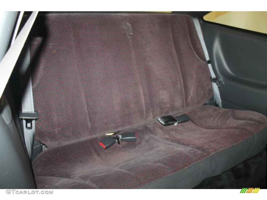 2001 Chevrolet Cavalier Z24 Coupe Rear Seat Photo #69654649