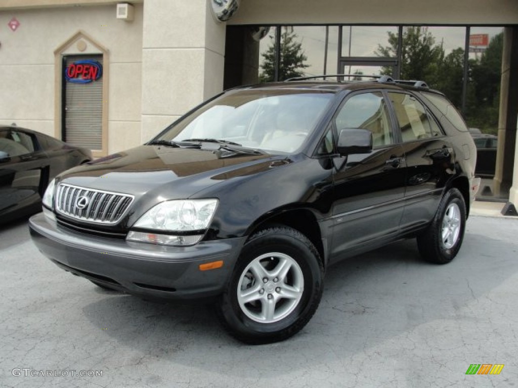 2003 RX 300 - Black Onyx / Ivory photo #3