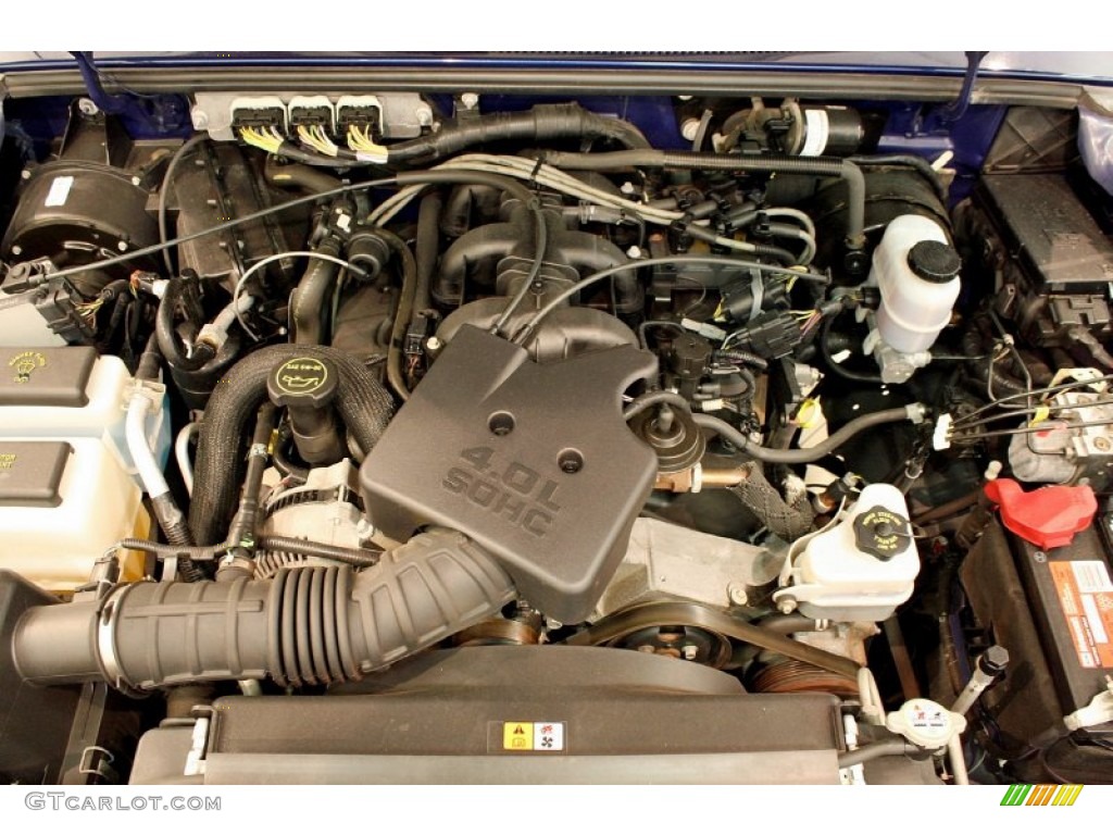 2008 Ford Ranger Sport SuperCab 4x4 Engine Photos